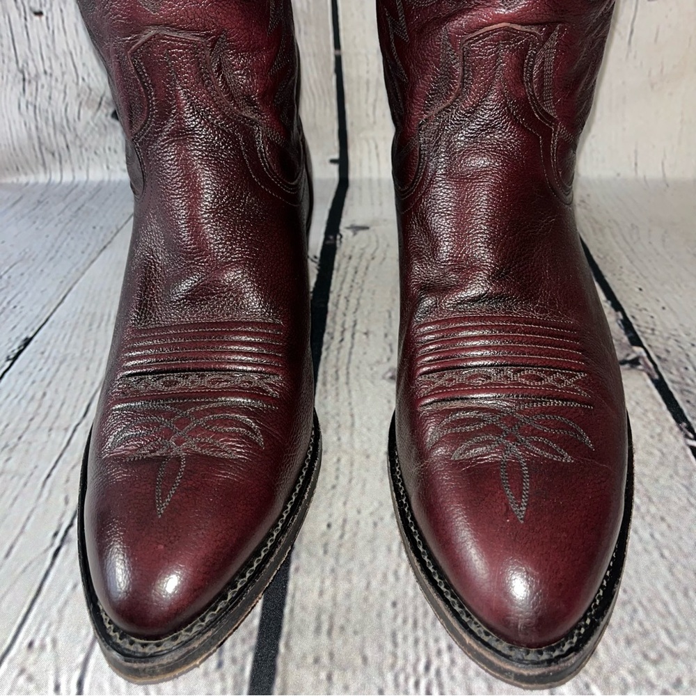✅SOLD✅ Dan Post Western Leather Cowboy Boots - Picture 12 of 17